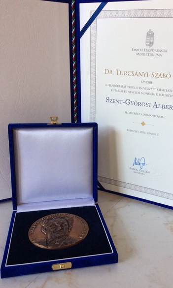 Apáczai Csere János-díjat, valamint Szent-Györgyi Albert-díjat vehettek át oktatóink